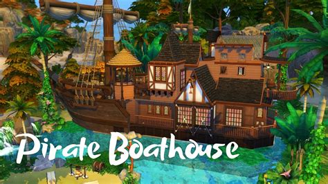 Sims 4 PIRATE SHIP [No CC] .